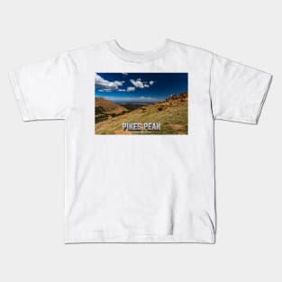 Pikes Peak Colorado Kids T-Shirt